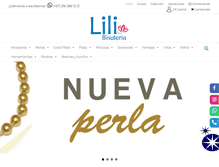 Tablet Screenshot of lilibisuteria.com